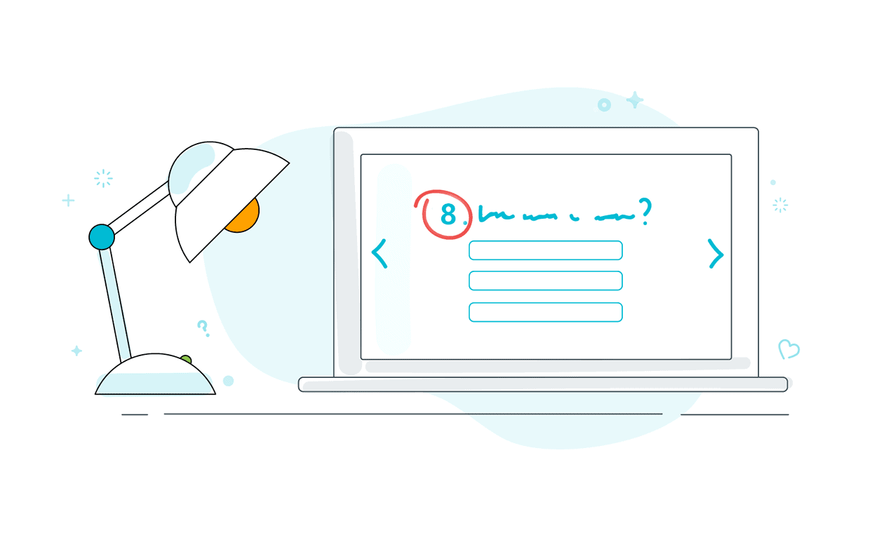 Top 8 Survey Questions Illustration