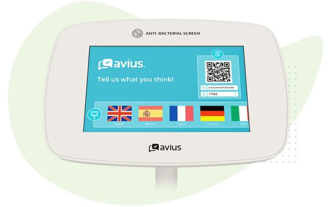 Illustration of touchless SmartCode feedback