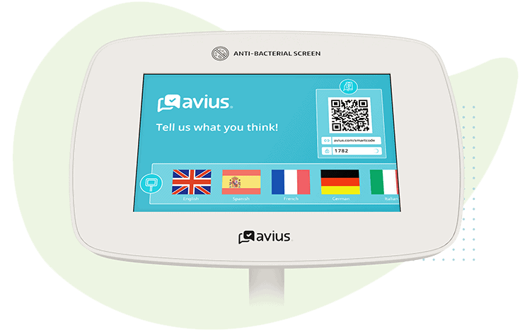Illustration of touchless SmartCode feedback